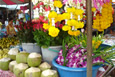 Thai flowers and fruit